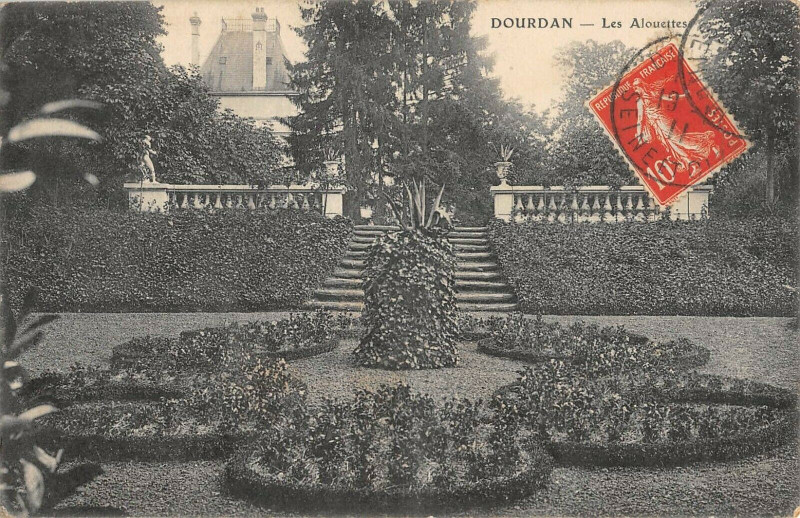 Carte postale ancienne Dourdan Les Alouettes à Dourdan