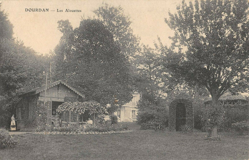 Carte postale ancienne Dourdan Les Alouettes à Dourdan
