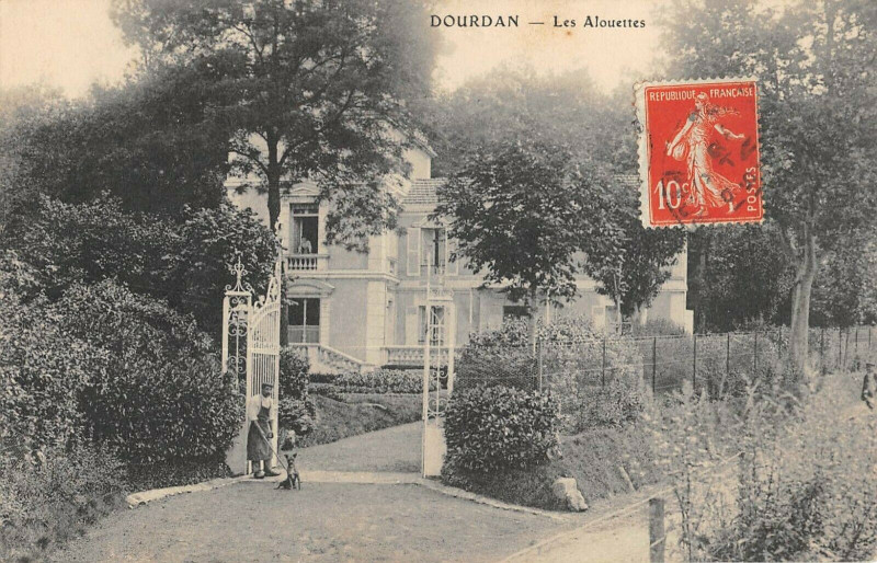 Carte postale ancienne Dourdan Les Alouettes à Dourdan