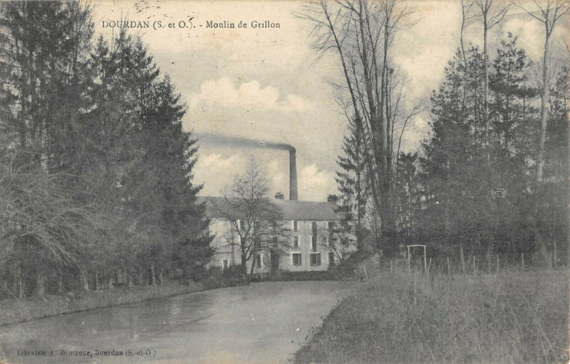 Carte postale ancienne Dourdan Moulin De Grillon à Dourdan