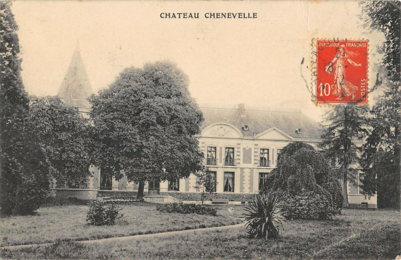 Carte postale ancienne Chateau Chenevelle
