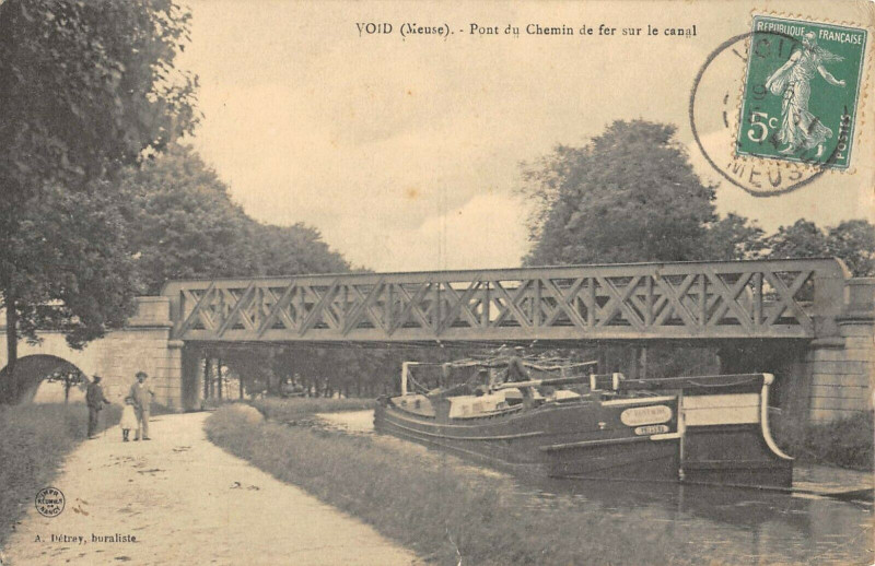 Carte postale ancienne Void Pont Du Chemin De Fer