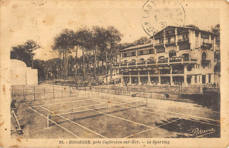 Carte postale ancienne Hossegor Le Sporting