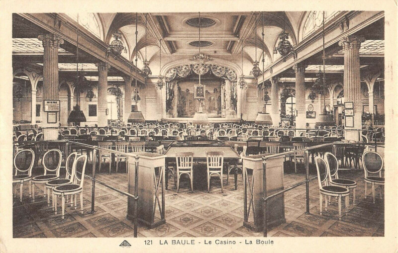 Carte postale ancienne La Baule Le Casino La Boule