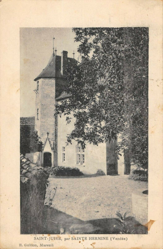 Carte postale ancienne Saint Juire Par Saint Hermine