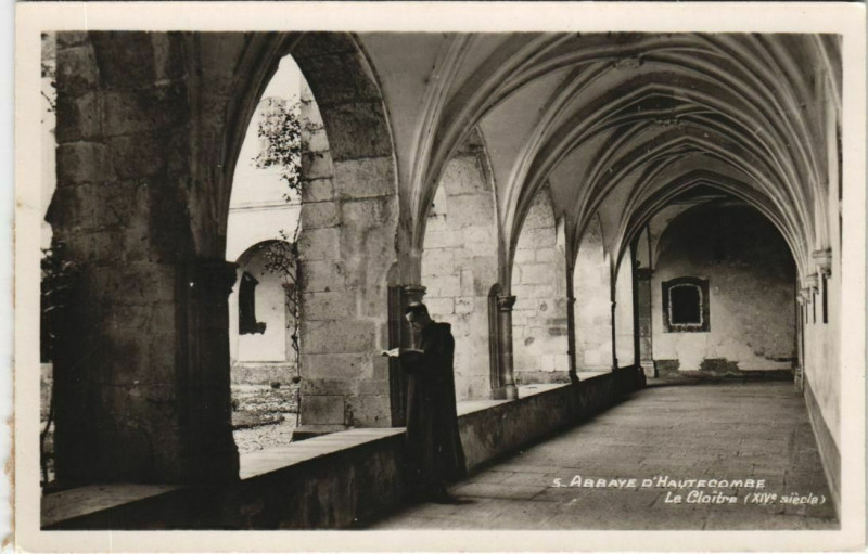 Carte postale ancienne Abbaye d'Hautecombe - Le Cloitre