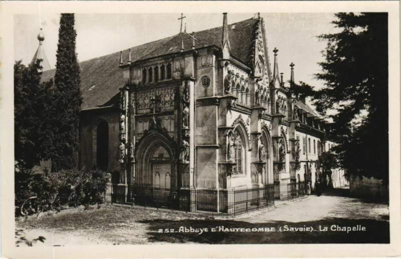 Carte postale ancienne Abbaye d'Hautecombe - La Chapelle à La Chapelle
