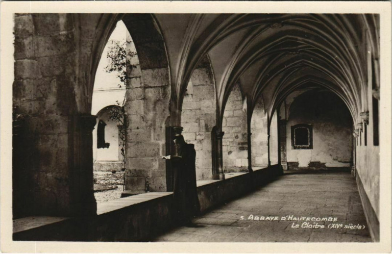 Carte postale ancienne Abbaye d'Hautecombe - Le Cloitre
