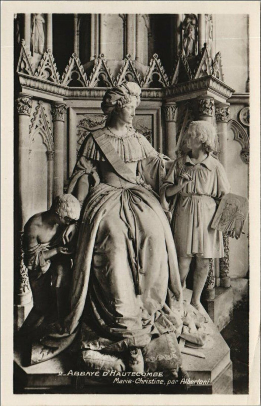 Carte postale ancienne Abbaye d'Hautecombe - Marie-Christine