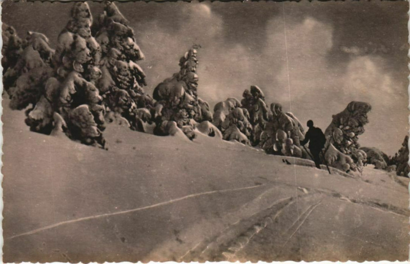 Carte postale ancienne Savoie - Winter Landscape