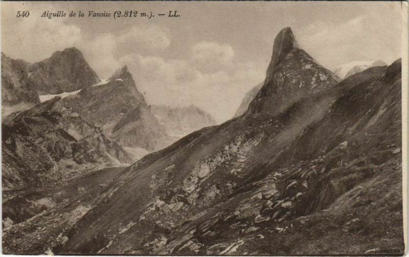 Carte postale ancienne Aiguille de la Vanoise