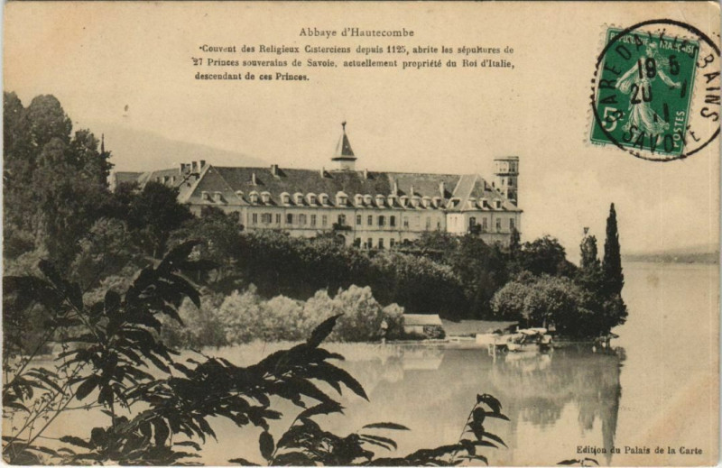 Carte postale ancienne Abbaye d'Hautecombe