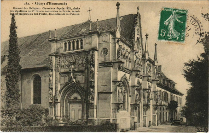 Carte postale ancienne Abbaye d'Hautecombe