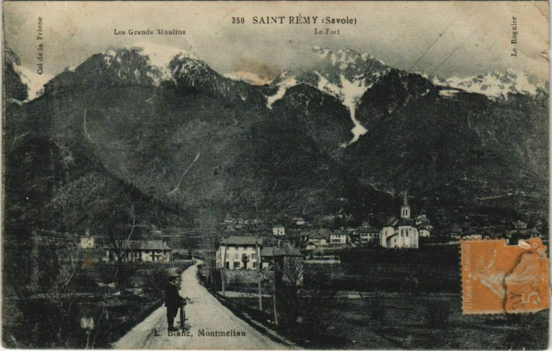 Carte postale ancienne Saint-Remy Vue Generale
