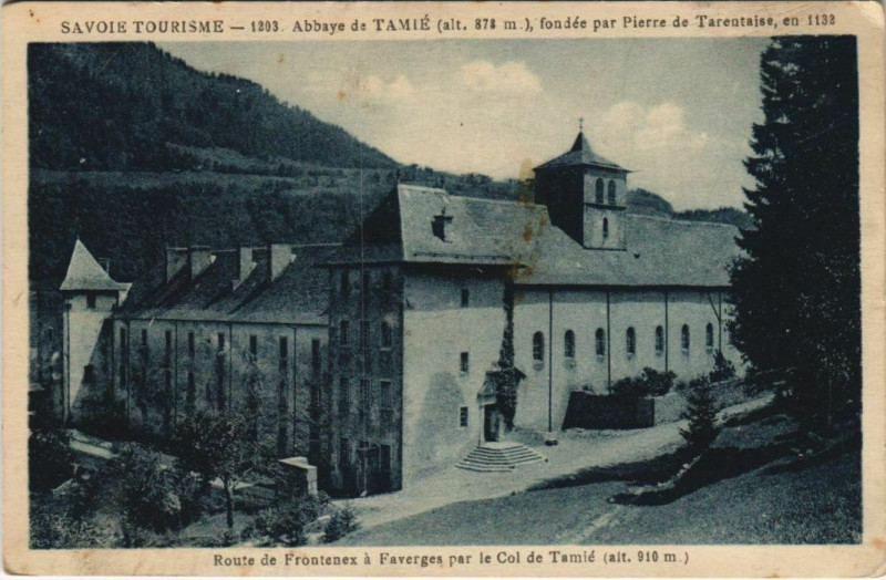 Carte postale ancienne Abbaye de Tamie