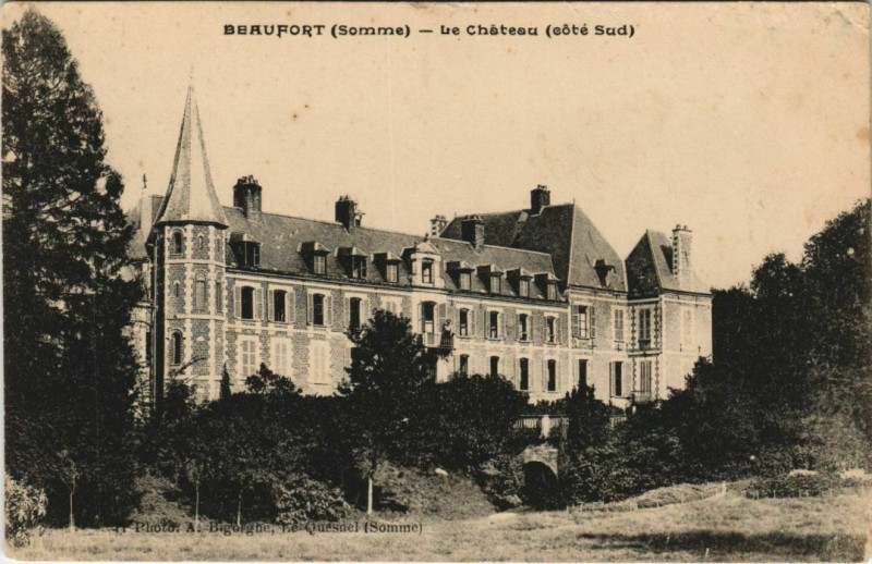 Carte postale ancienne Beaufort Le Chateau