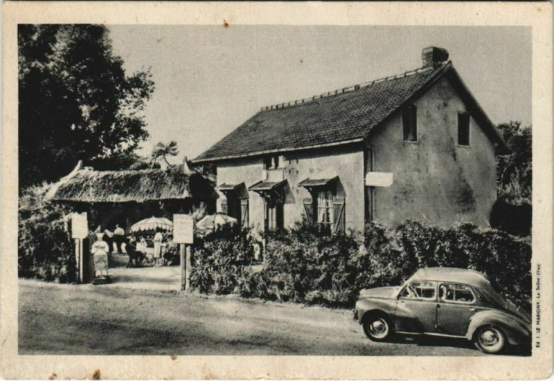 Carte postale ancienne Brighton-Francais Auberge des Pins