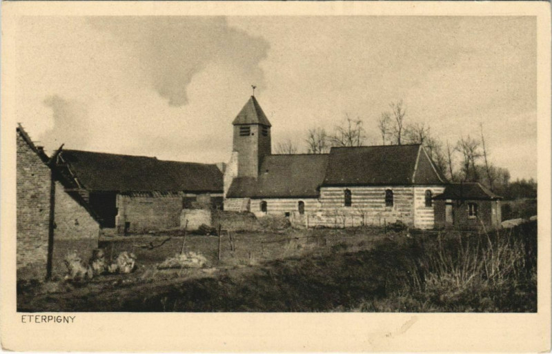 Carte postale ancienne Eterpigny Ferme à Y