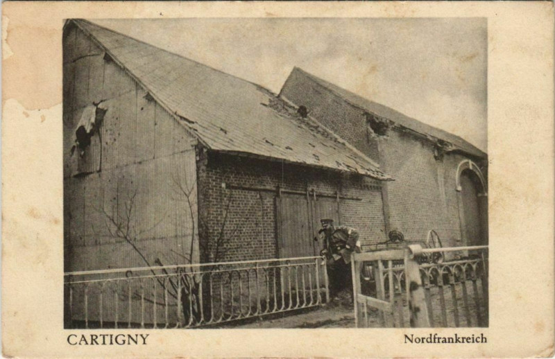 Carte postale ancienne Cartigny à Cartigny