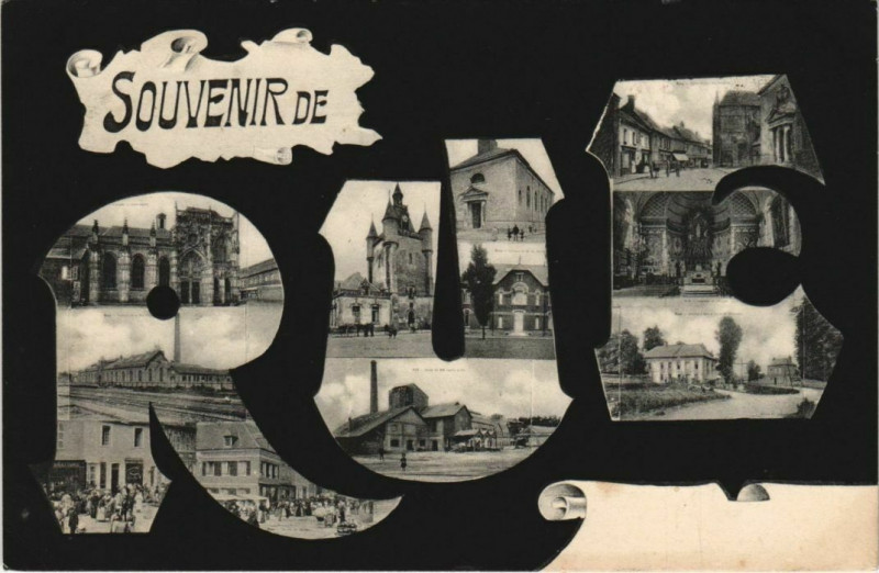 Carte postale ancienne Rue à Rue