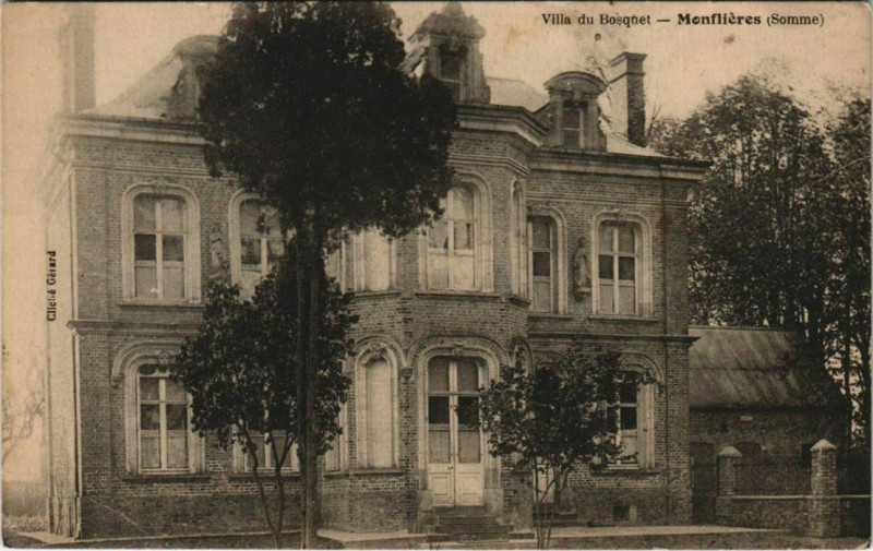 Carte postale ancienne Monflieres Villa du Busquet