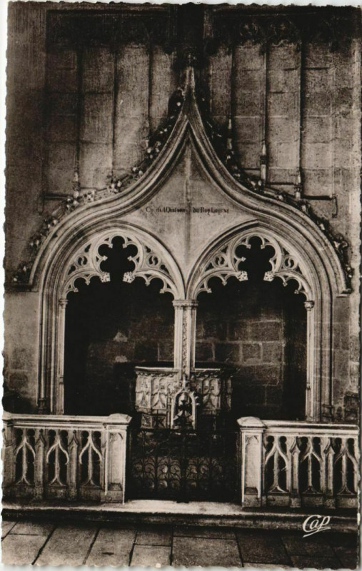 Carte postale ancienne Saumur Eglise N.-D. De Nantilly France à Saumur