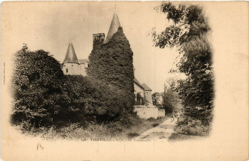 Carte postale ancienne Vierville-sur-Mer - Le Vaumicelle à Vierville-sur-Mer