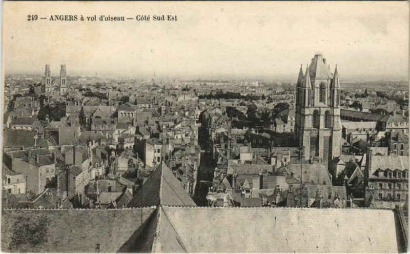 Carte postale ancienne Angers France à Angers