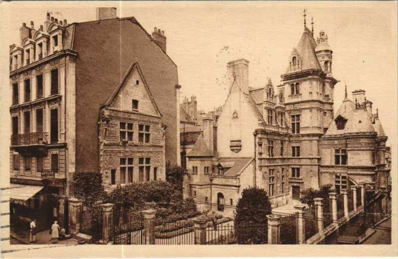 Carte postale ancienne Angers Hotel Pince France à Angers