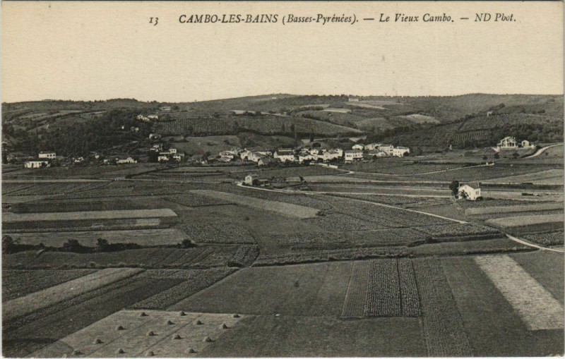 Carte postale ancienne Cambo les Bains Le Vieux Cambo France à Cambo-les-Bains