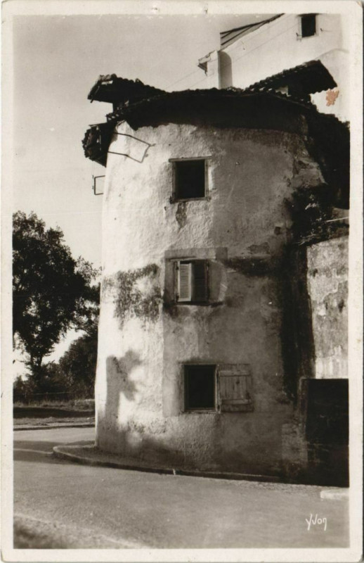 Carte postale ancienne Bayonne Tour Lachepaillet France à Bayonne