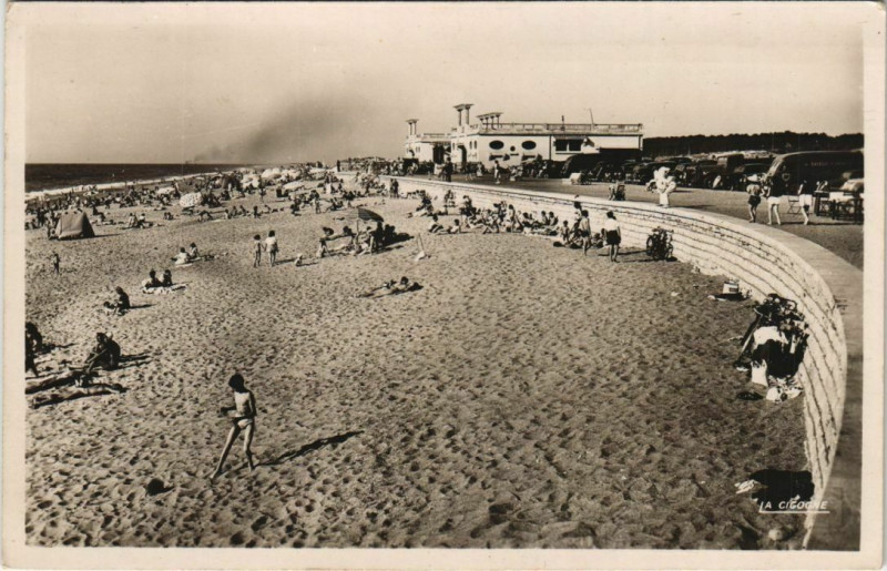 Carte postale ancienne Biarritz La Chambre d'Amour,La piscine France à Biarritz