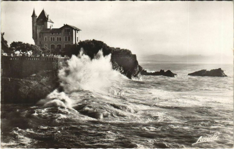 Carte postale ancienne Biarritz Villa Belza France à Biarritz