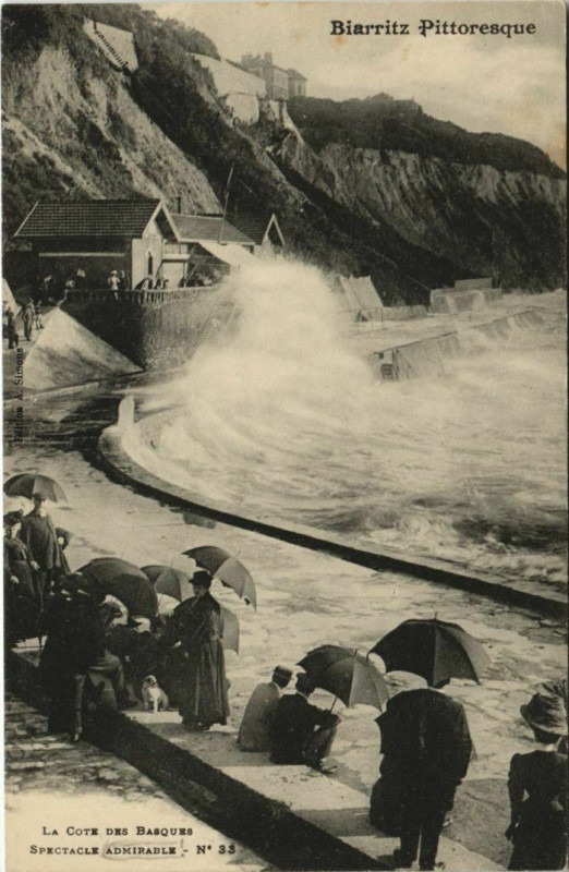 Carte postale ancienne Biarritz France à Biarritz