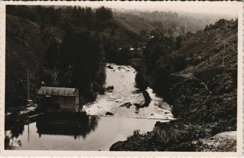 Carte postale ancienne Vessines Valllée de la Gartempte