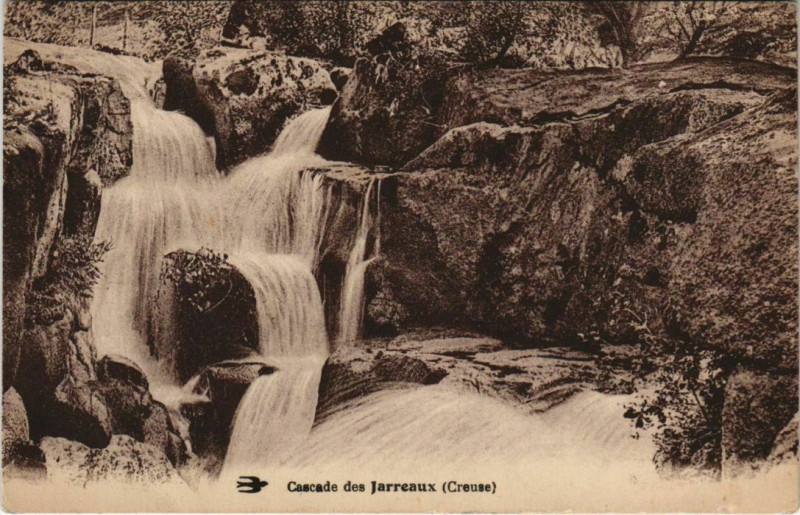 Carte postale ancienne Cascade de Jarreaux