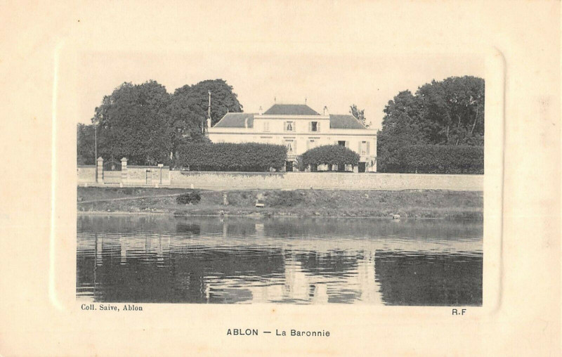 Carte postale ancienne Ablon La Baronnie
