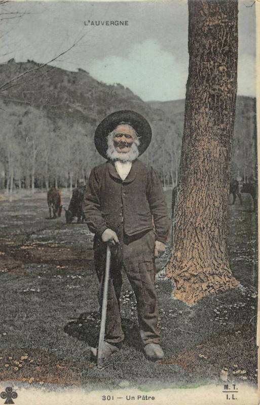 Carte postale ancienne Un Patre