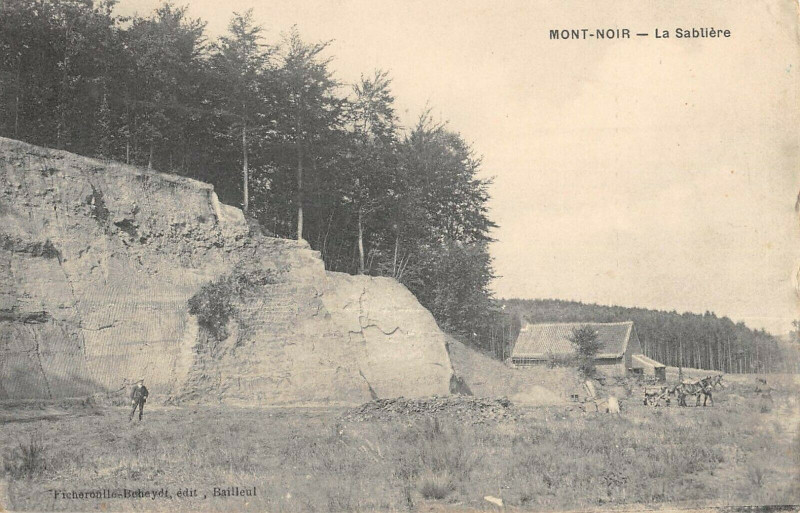 Carte postale ancienne Mont Noir La Sabliere