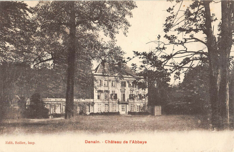 Carte postale ancienne Denain Chateau De L'Abbaye à Denain