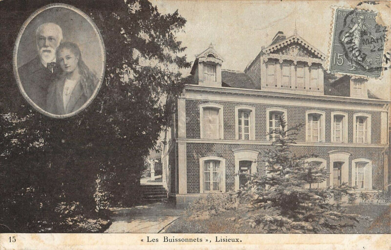 Carte postale ancienne Les Buissonnets Lisieux à Lisieux