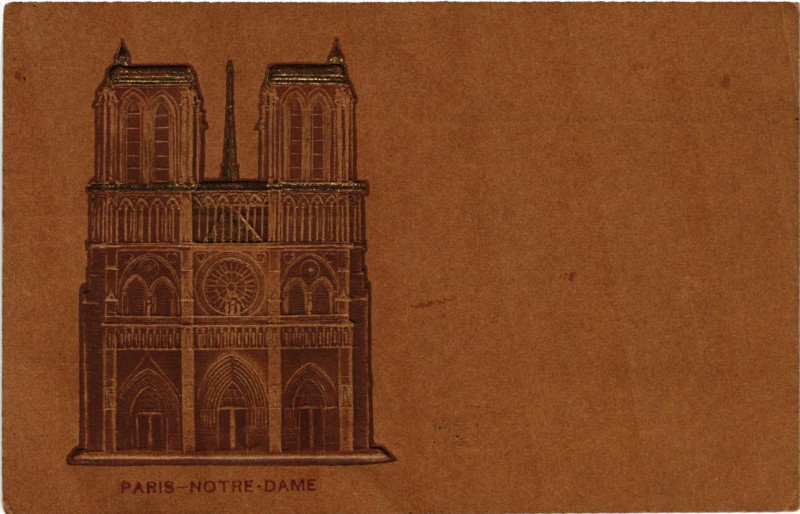 Carte postale ancienne Paris 4e N.-D. à Paris 4e