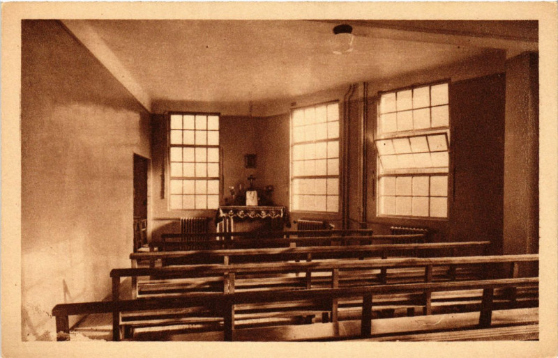 Carte postale ancienne Paris 4e Ecole Massillon. Oratoire à Paris 4e