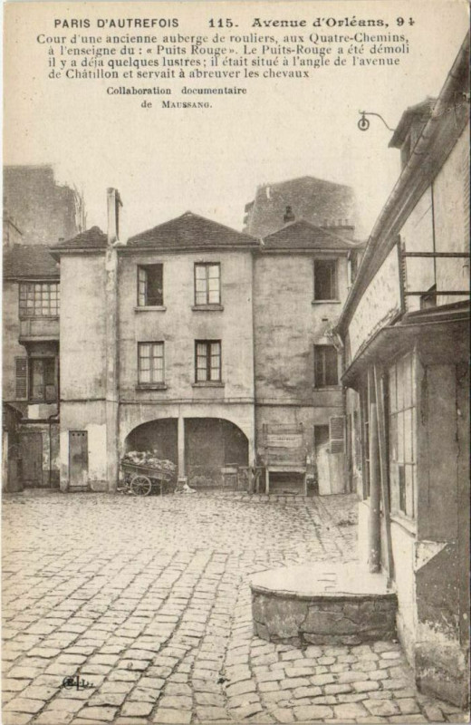 Carte postale ancienne Avenue d'Orléans, 94 à Paris 14e