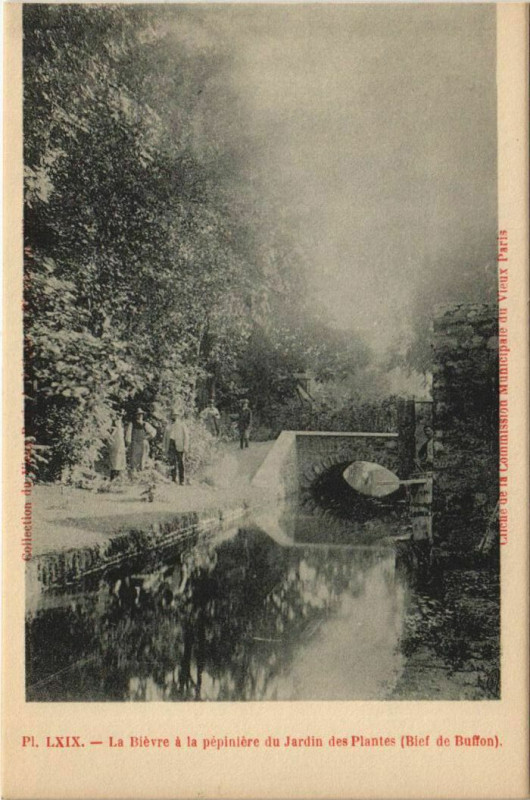 Carte postale ancienne Paris 13e La Bievre à Paris 13e