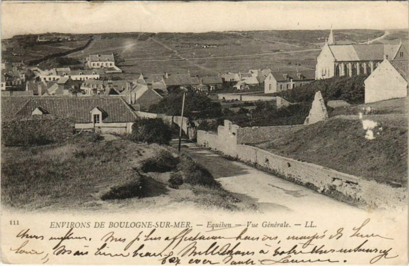 Carte postale ancienne Equiben Vue générale