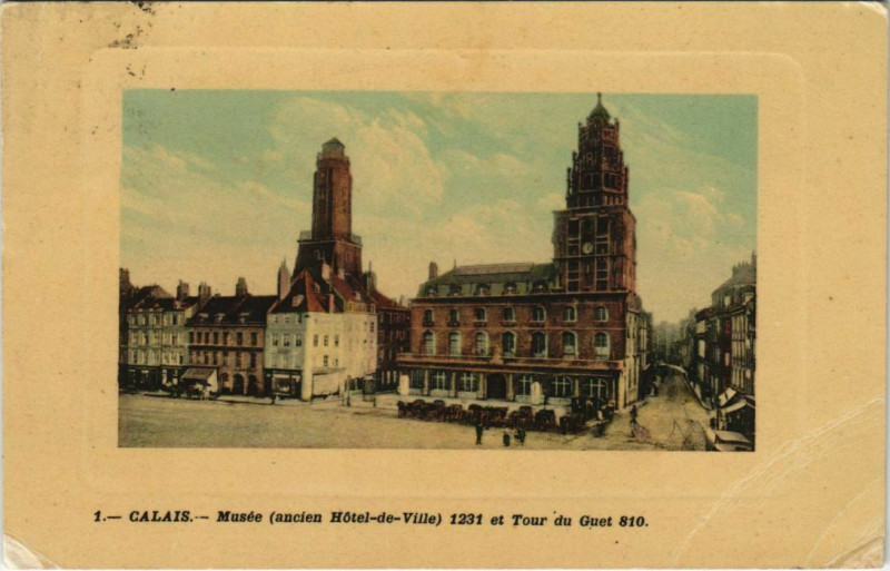 Carte postale ancienne Cla Musée Tour du Guet