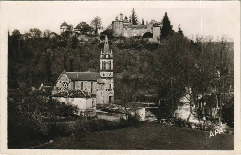 Carte postale ancienne Cornusson Le Chateau