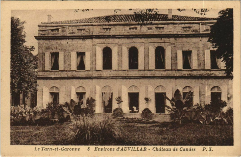 Carte postale ancienne Le Chateau de Candes