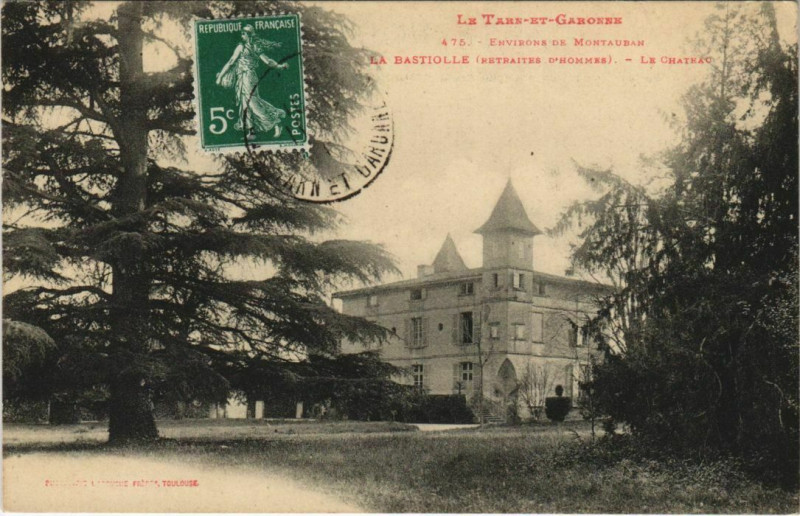 Carte postale ancienne La Bastiolle Le Chateau